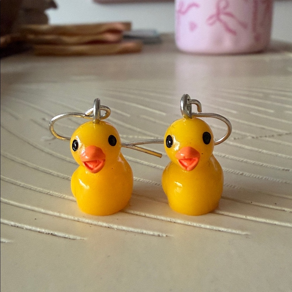 Duck Charm Earrings